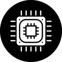 CPU bewerker vector icoon ontwerp