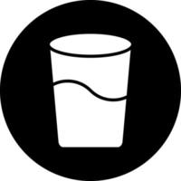 water glas vector icoon ontwerp