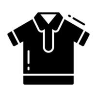 gewoontjes polo overhemd ontwerp, overhemd met kort mouwen en halsband vector