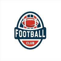 Amerikaans Amerikaans voetbal logo sjabloon, vector illustratie