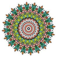 kleurrijk mandala's voor kleur boek. decoratief ronde ornamenten. ongebruikelijk bloem vorm geven aan. oosters. anti stress behandeling patronen. weven ontwerp elementen. vector