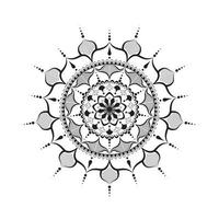 mandala bloemdessin vector