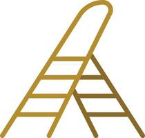 ladder trappenhuis trap werk gereedschap bouw vector