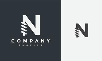 brief n boren logo vector