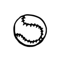 tennis bal. vector clip art
