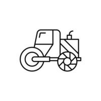 bulldozer vector icoon illustratie