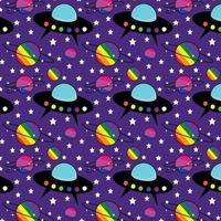 lgbt symbolen naadloos vector patroon met regenboog planeten, ufo sticker trots illustratie, biseksueel vlag kleur achtergrond, voor omhulsel papier, behang