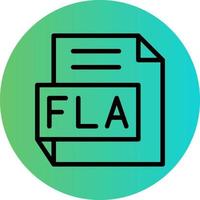 fla vector icoon ontwerp