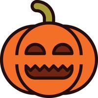 emoji pompoen halloween vector