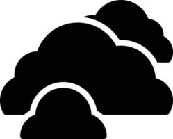 wolk bewolkt element voorspelling regen vector