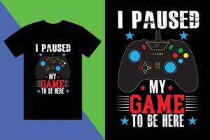 gaming t-shirt ontwerp, Op maat t-shirt ontwerp, t-shirt ontwerp vector