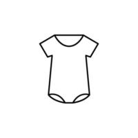 baby dummy vector icoon illustratie