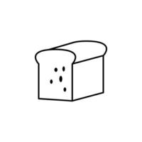 brood van brood vector icoon illustratie