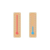 thermometer verkoudheid warmte vector icoon illustratie