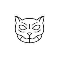 kat, Mexico vector icoon illustratie