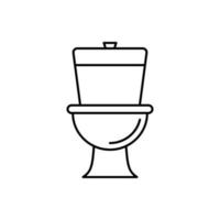 toilet vector icoon illustratie