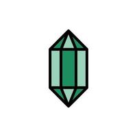 diamant esoterisch vector icoon illustratie