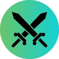 zwaard vector icoon ontwerp