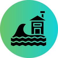 tsunami vector icoon ontwerp