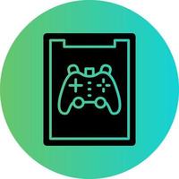 tablet spel vector icoon ontwerp