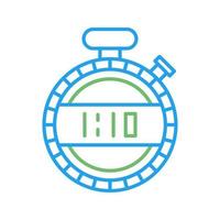 stopwatch vector pictogram