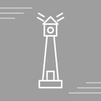 vuurtoren vector icon