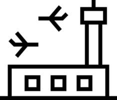 luchthaven illustratie vector