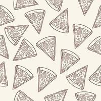 pizza patroon vector ontwerp illustratie