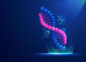 wetenschap dna concepten vector