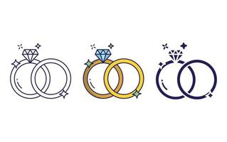 ringen vector icoon