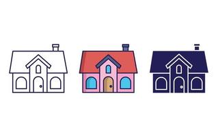 huis vector pictogram