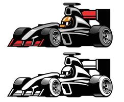 racing formule auto vector