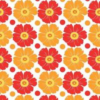 schattig bloemen patroon. naadloos vector textuur. een elegant sjabloon voor modieus afdrukken. afdrukken met klein geel bloemen, groen bladeren. wit achtergrond.