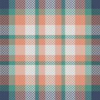 Schotse ruit of plaid halloween kleur patroon. vector