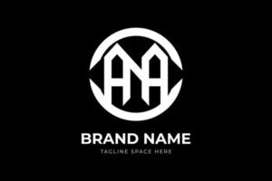 ana bedrijf naam eerste brieven monogram ana icoon. brief ana logo icoon vector ontwerp voor allemaal bedrijf