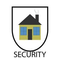 veiligheid huis icoon vector