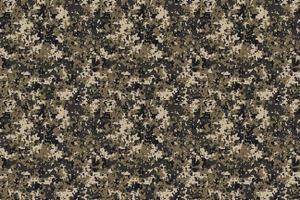 pixel camouflage voor een soldaat leger uniform. modern camo kleding stof ontwerp. digitaal leger vector achtergrond.