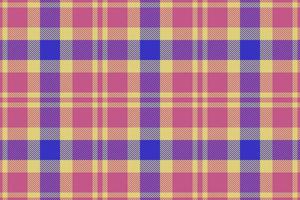 plaid structuur tartan. achtergrond controleren kleding stof. textiel vector naadloos patroon.