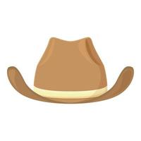 retro cowboy hoed icoon tekenfilm vector. western rodeo vector