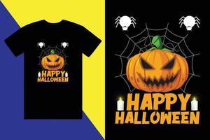 halloween Op maat t-shirt ontwerp andd modieus t-shirt vector