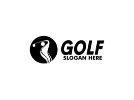 creatief golf sport logo, modern professioneel golf sjabloon logo ontwerp vector