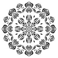 mandala stencil abstract bloemen ornament vector