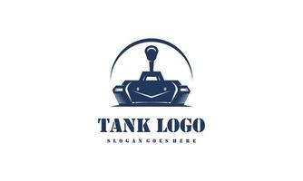 tank logo icoon ontwerp vector