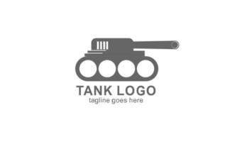 tank logo icoon ontwerp vector