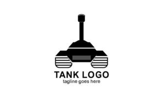 tank logo icoon ontwerp vector