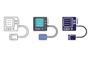 bloeddruk vector pictogram