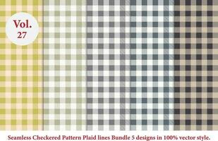 geruite lijnen patroon, geruit patroon, argyle vector, tartan patroon in retro stijl vector