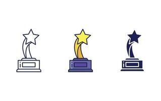 award vector pictogram