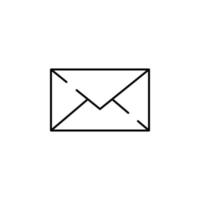 e-mail, envelop, mail vector icoon illustratie