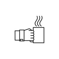 koffie breken vector icoon illustratie